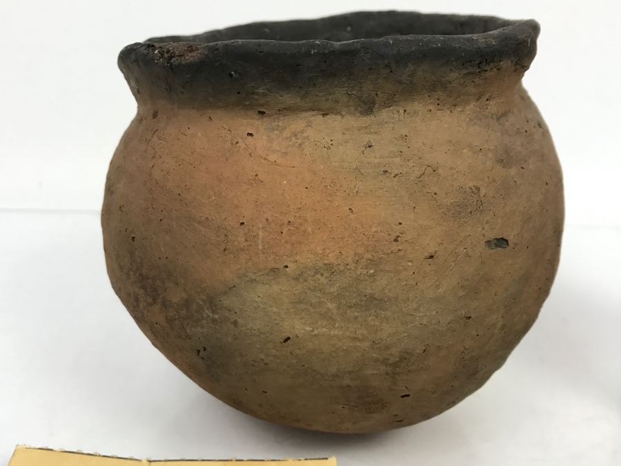 Antique Native American Pottery 1200 A.D. Payson, AZ Mogollon Cookolla (Pot Has Crack As Shown) [Photo 10]