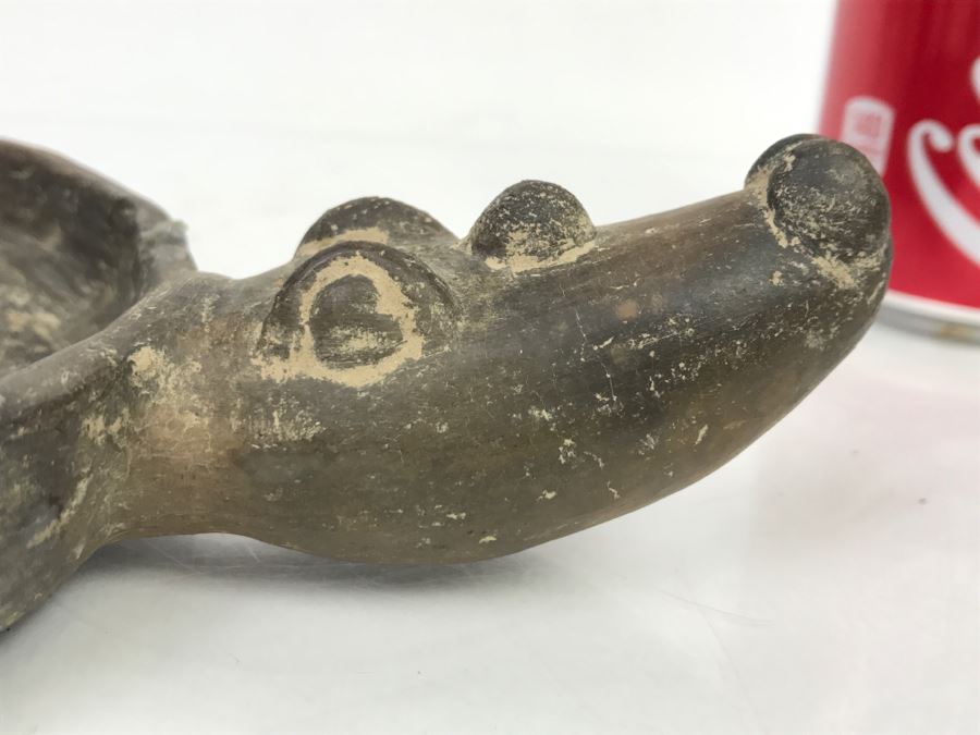 Vintage Southern United States Native American Pottery Dish Note Repair In Photos [Photo 18]