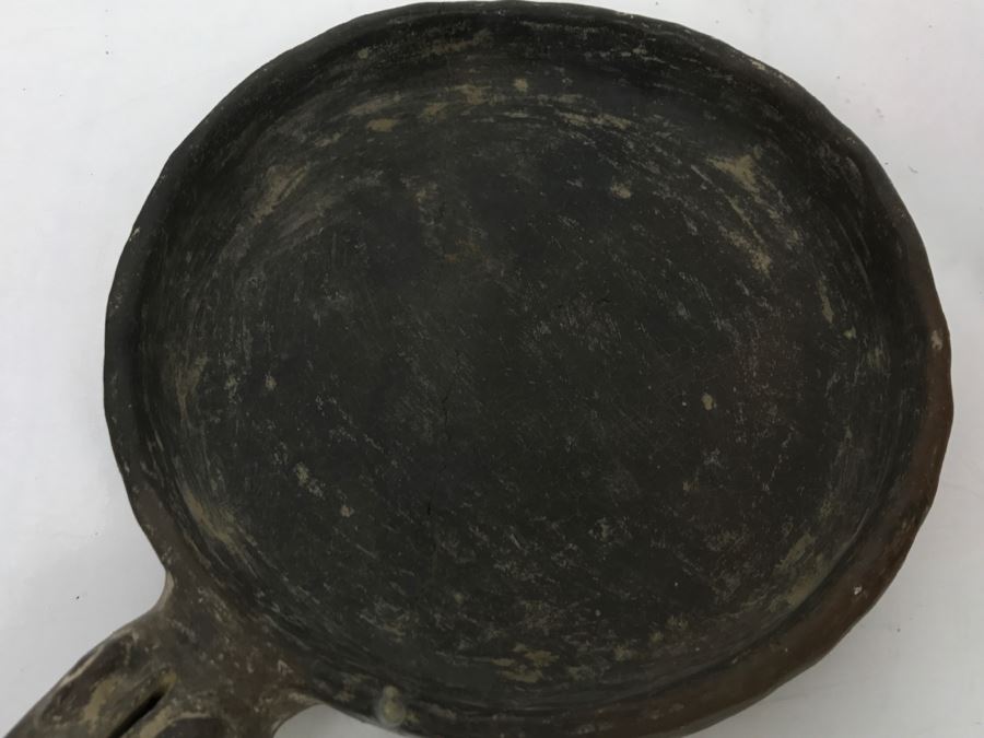 Vintage Southern United States Native American Pottery Dish Note Repair In Photos [Photo 12]