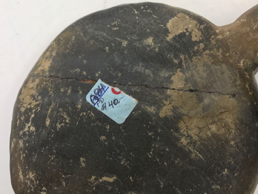 Vintage Southern United States Native American Pottery Dish Note Repair In Photos [Photo 14]