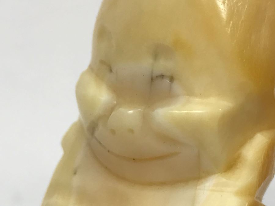 Vintage Alaska Inuit Eskimo Carved Billiken Good Luck Charm [Photo 12]