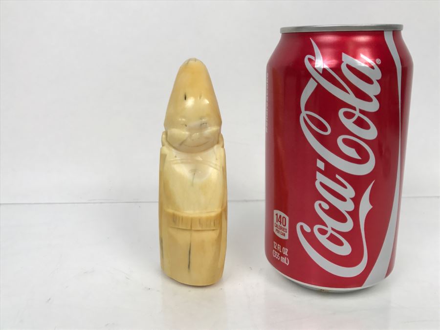 Vintage Alaska Inuit Eskimo Carved Billiken Good Luck Charm [Photo 2]