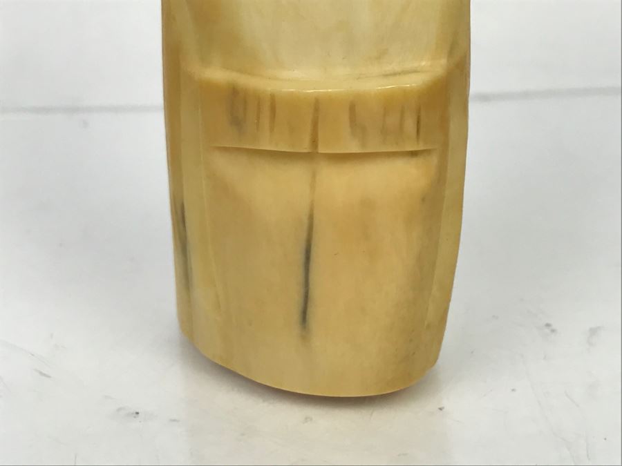 Vintage Alaska Inuit Eskimo Carved Billiken Good Luck Charm [Photo 6]