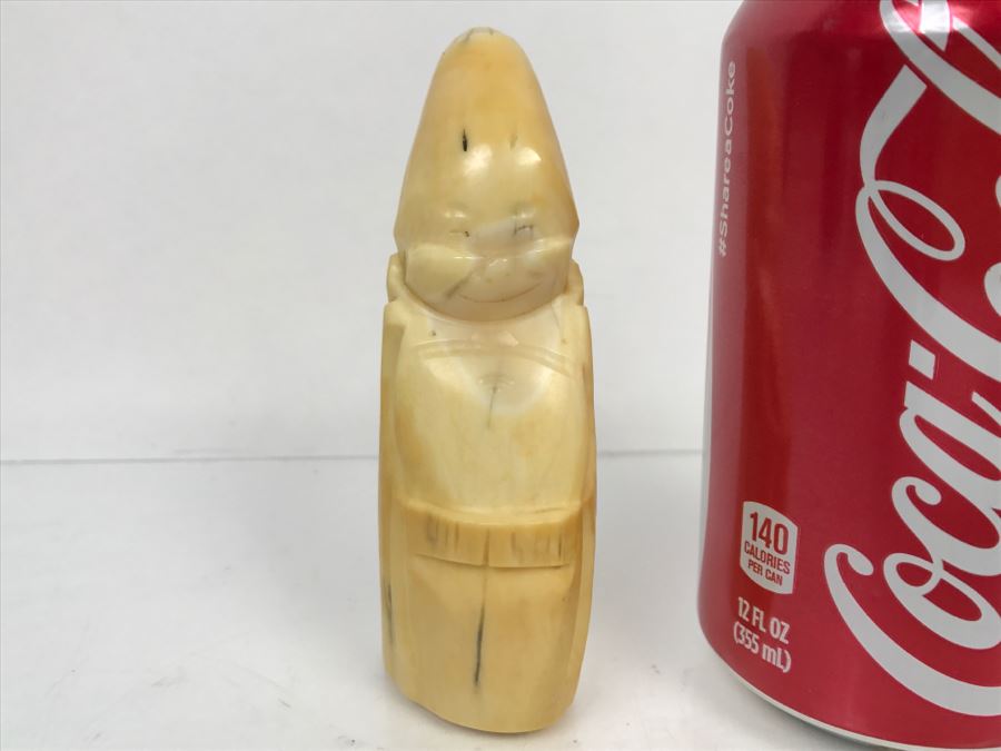 Vintage Alaska Inuit Eskimo Carved Billiken Good Luck Charm [Photo 3]