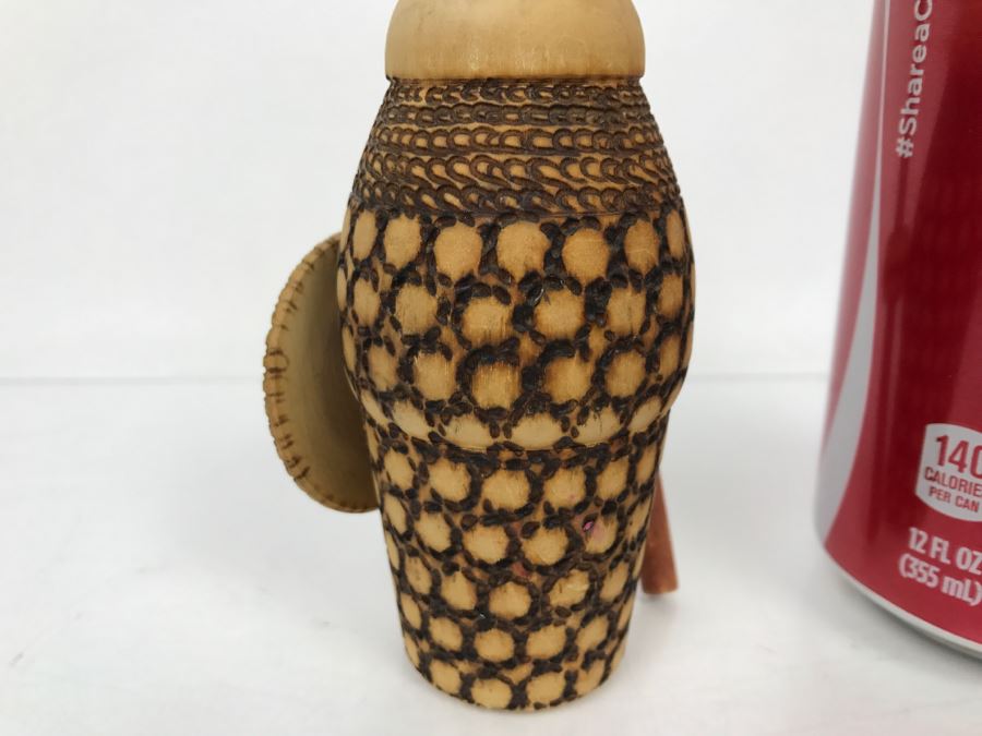 Vintage Wooden Carving Viking Doll [Photo 7]