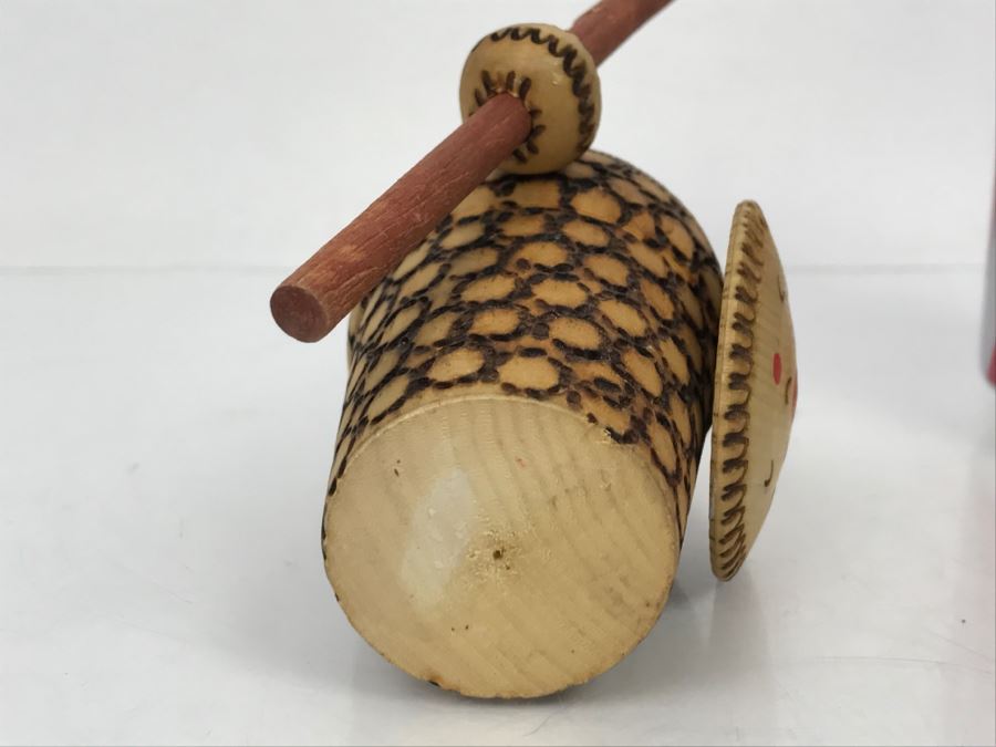 Vintage Wooden Carving Viking Doll [Photo 13]