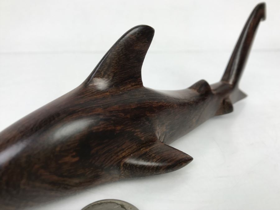 Mexican Seri People Carved Ironwood Thresher Shark [Photo 7]