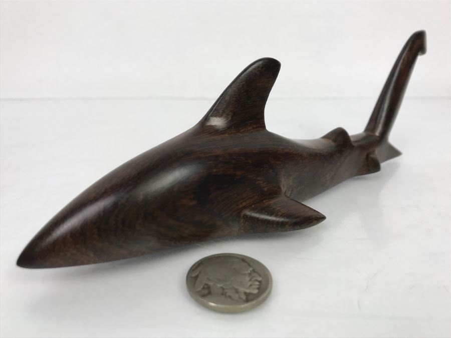 Mexican Seri People Carved Ironwood Thresher Shark [Photo 6]