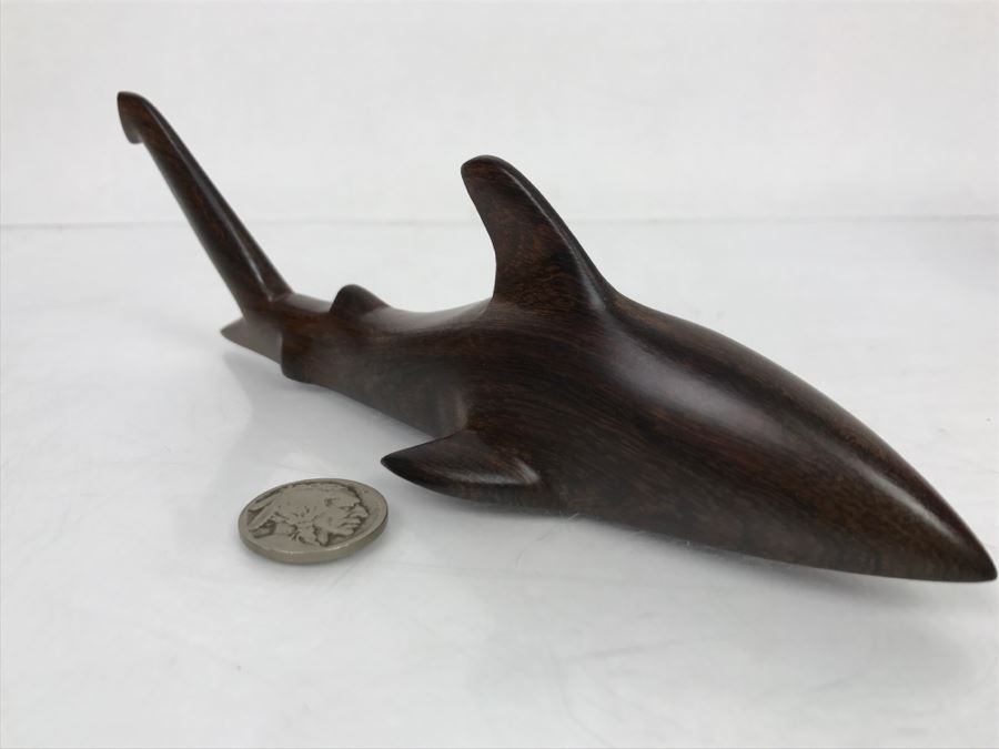 Mexican Seri People Carved Ironwood Thresher Shark [Photo 8]