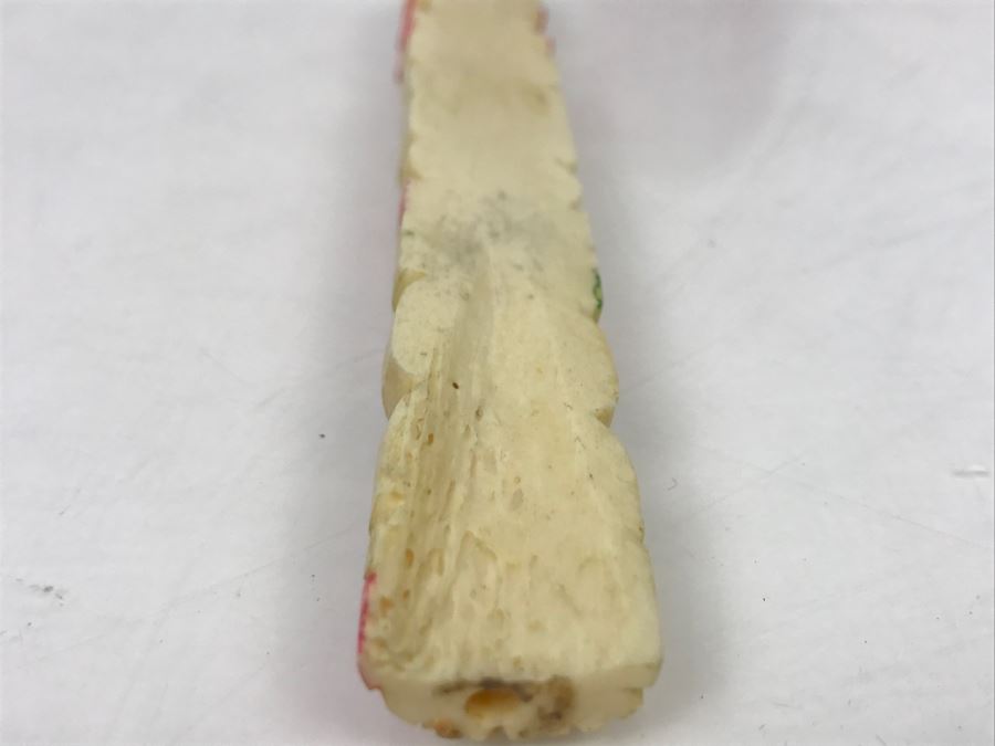 Small Totem Bone Carving Hand Painted [Photo 16]