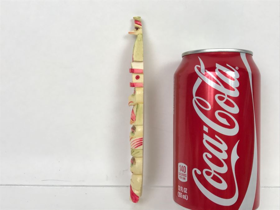 Small Totem Bone Carving Hand Painted [Photo 11]