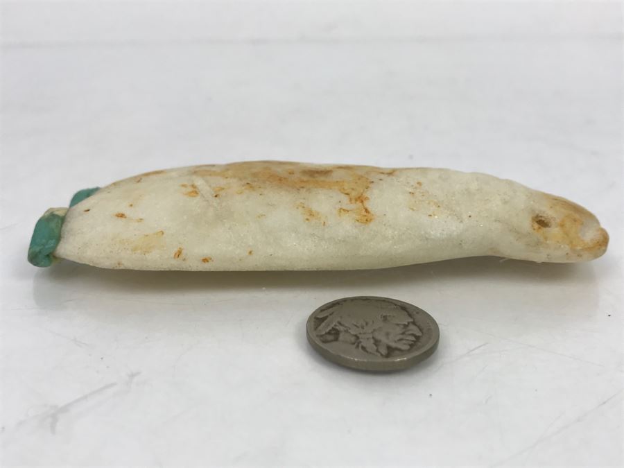 Vintage Unknown Carved White Stone Figure [Photo 15]