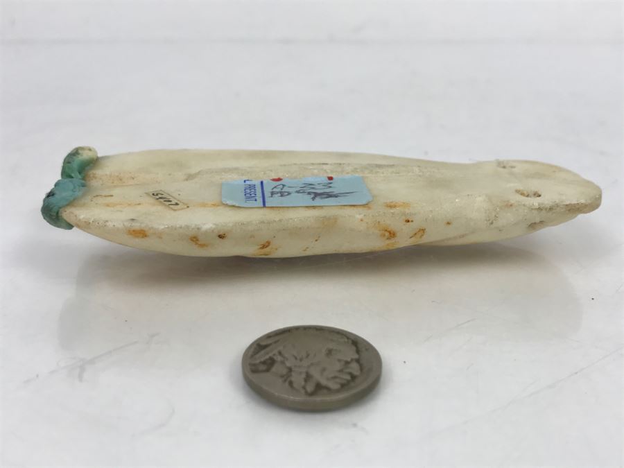 Vintage Unknown Carved White Stone Figure [Photo 14]