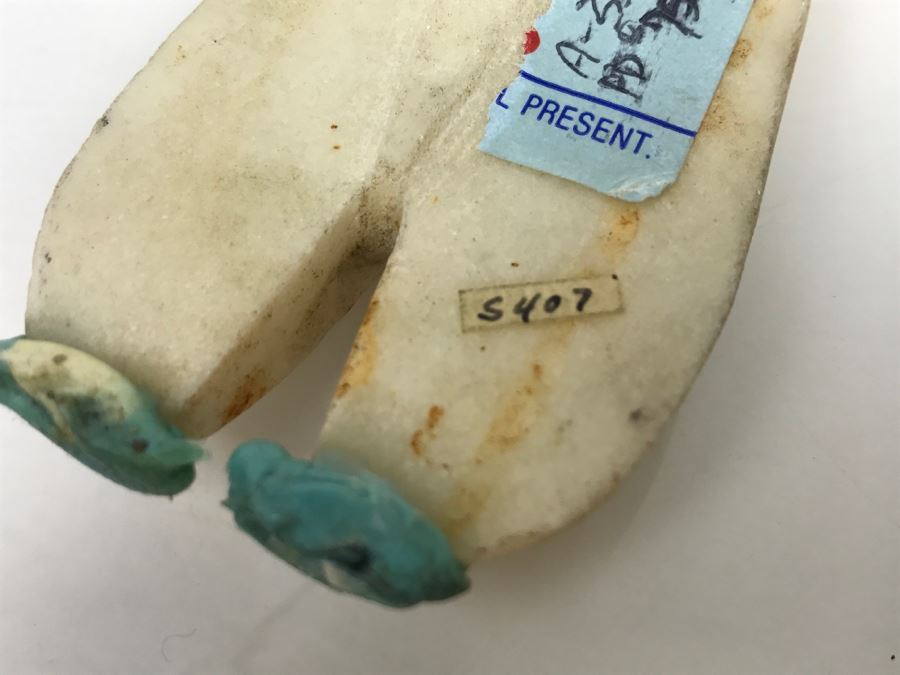 Vintage Unknown Carved White Stone Figure [Photo 10]