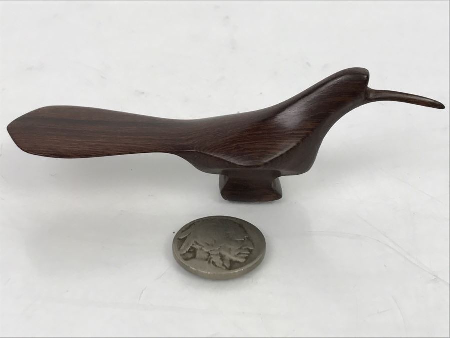 Mexican Seri People Carved Ironwood Bird By Raquel Moreno [Photo 5]