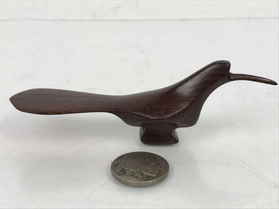 Mexican Seri People Carved Ironwood Bird By Raquel Moreno [Photo 4]