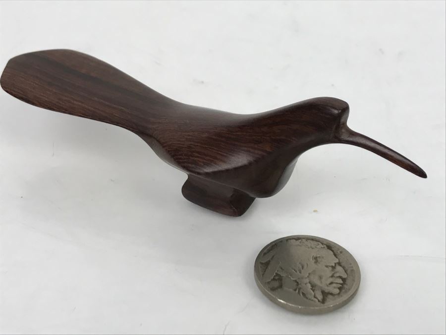 Mexican Seri People Carved Ironwood Bird By Raquel Moreno [Photo 3]