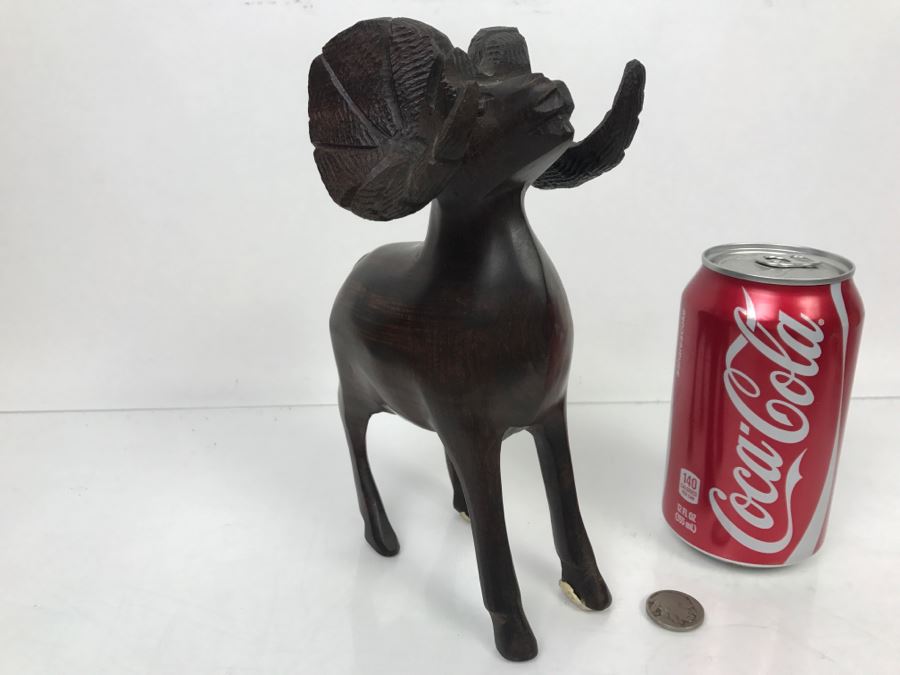 Ironwood Big Horn Sheep Wood Carving [Photo 10]