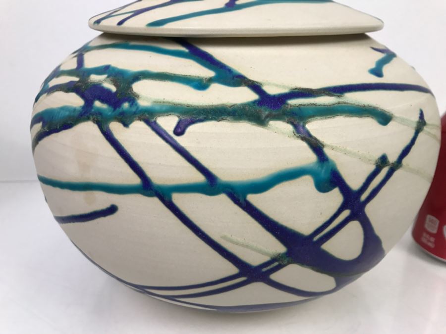 Signed Peter C Vallez Studio Art Pottery Vintage 1997 [Photo 6]