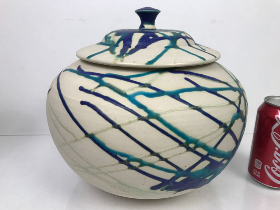 Signed Peter C Vallez Studio Art Pottery Vintage 1997 [Photo 9]