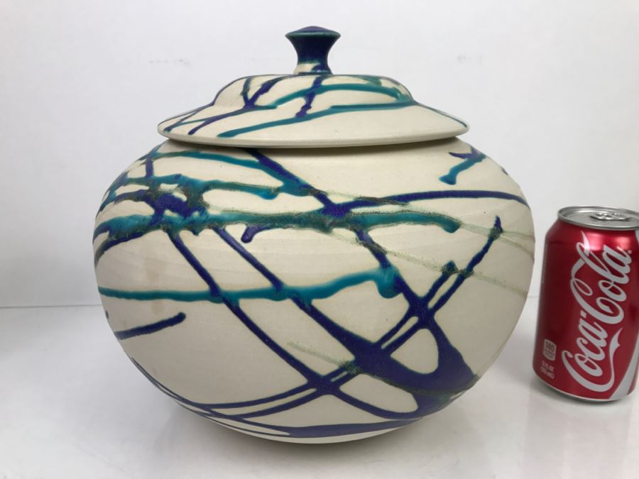 Signed Peter C Vallez Studio Art Pottery Vintage 1997 [Photo 1]