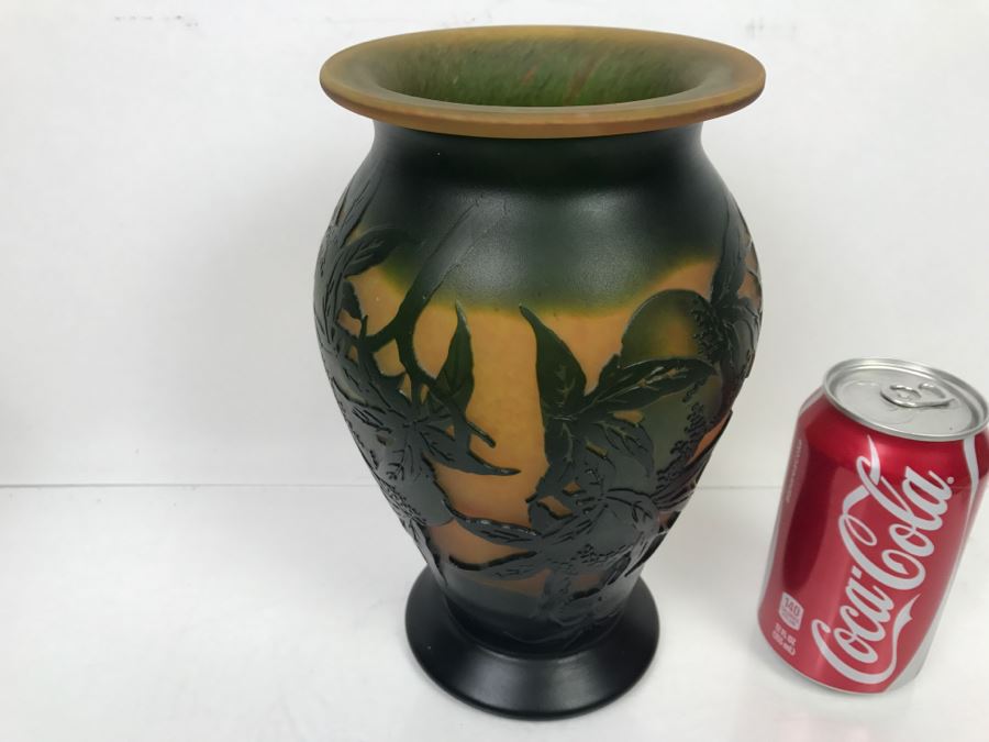 Emile Gallé Art Glass Vase - Expert To Review Authenticity [Photo 2]