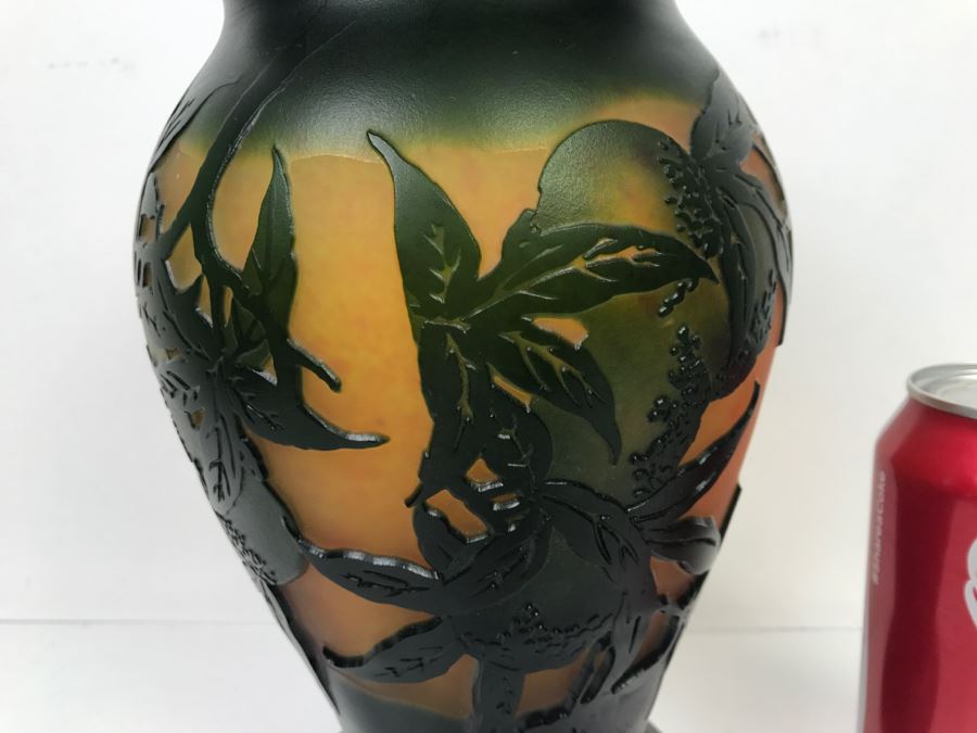 Emile Gallé Art Glass Vase - Expert To Review Authenticity [Photo 3]