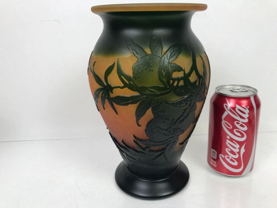 Emile Gallé Art Glass Vase - Expert To Review Authenticity [Photo 10]