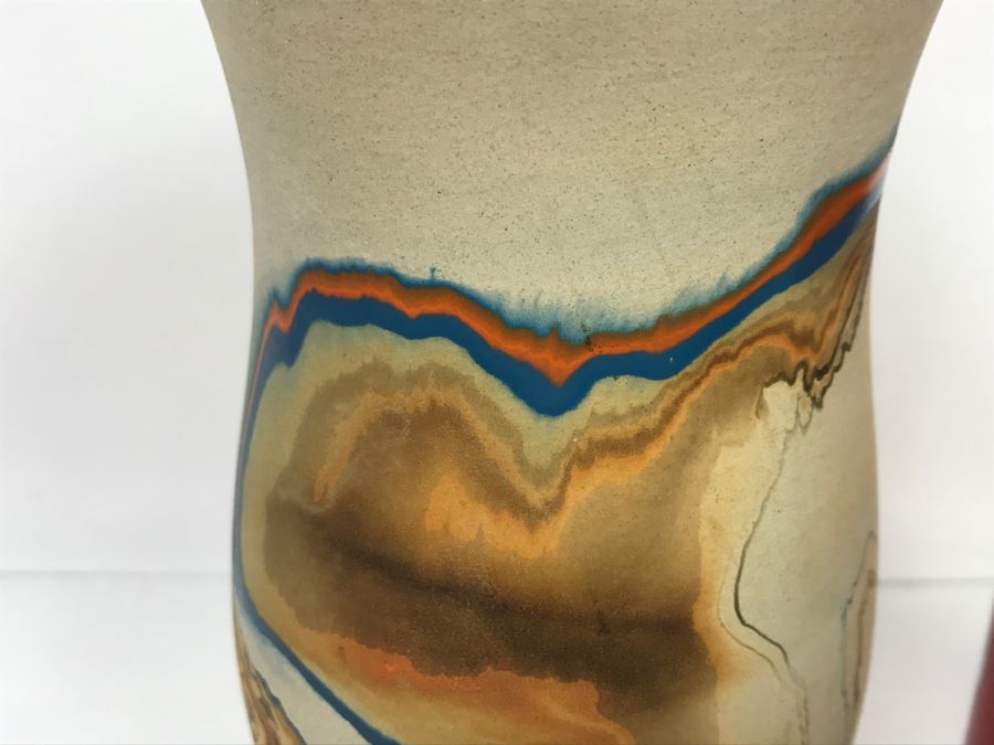 Vintage Nemadji Art Pottery Vase [Photo 8]