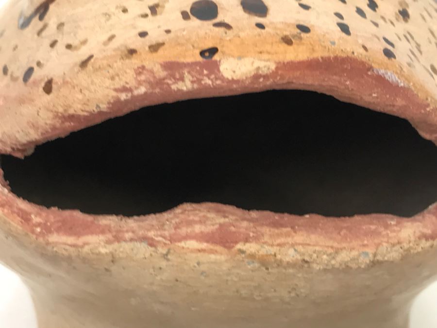 Maricopa Pee-Posh Potter M. Sunn Mable Sunn Pottery Of Frog Sculpture [Photo 10]