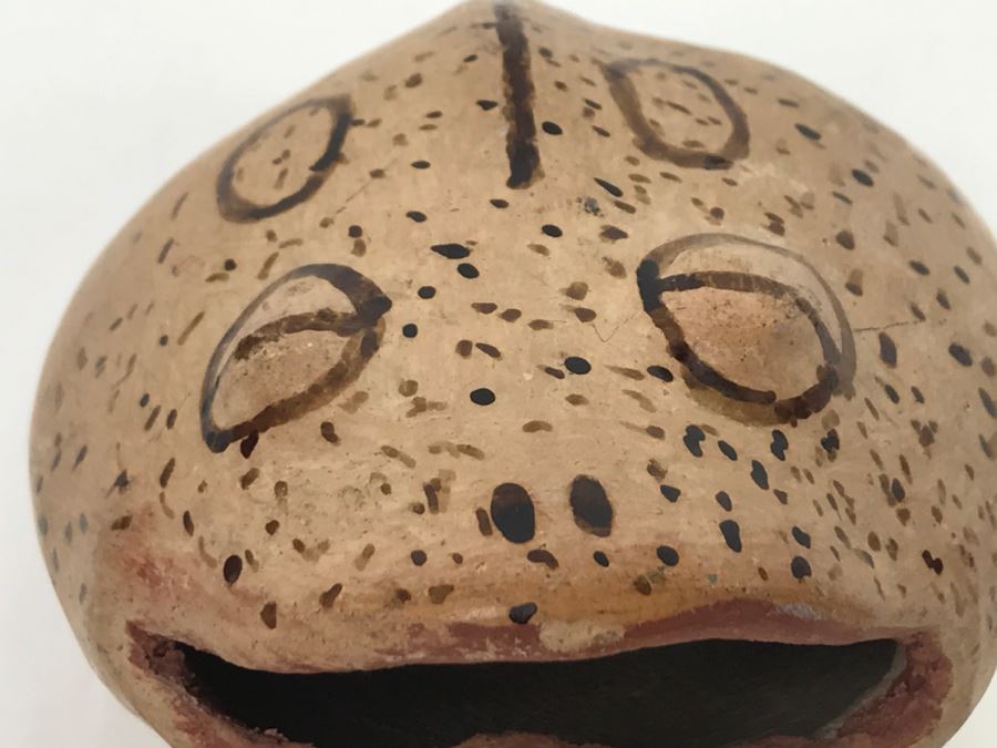 Maricopa Pee-Posh Potter M. Sunn Mable Sunn Pottery Of Frog Sculpture [Photo 11]