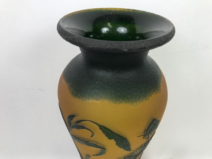 Emile Gallé Art Glass Vase - Expert To Review Authenticity [Photo 9]
