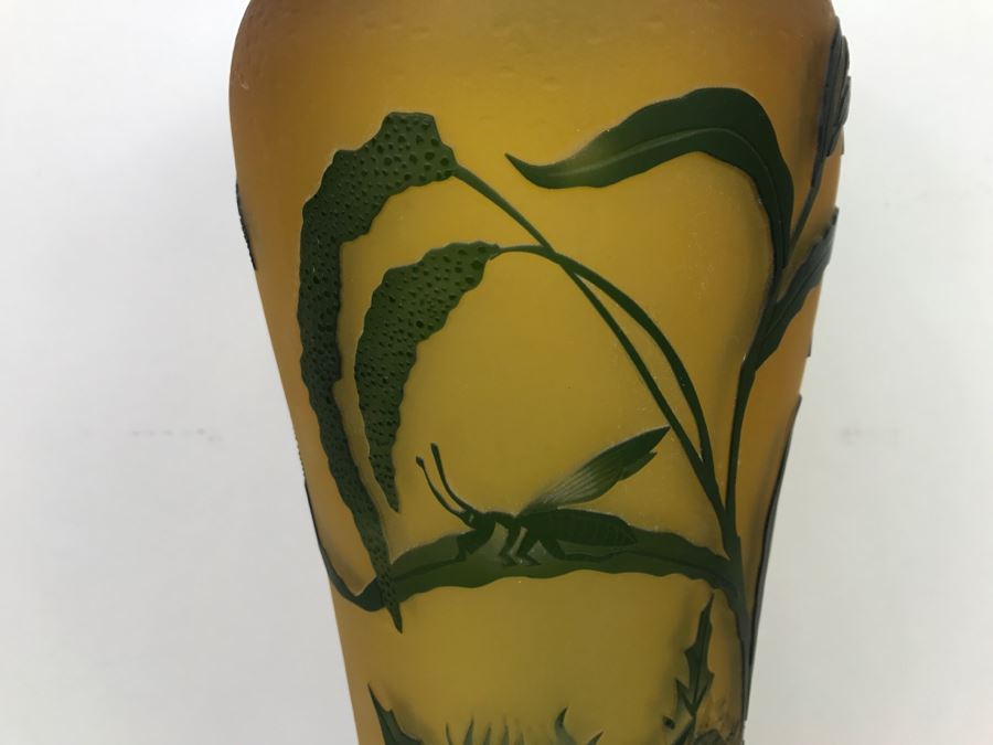 Emile Gallé Art Glass Vase - Expert To Review Authenticity [Photo 3]