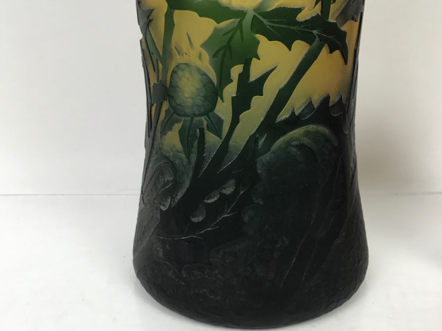 Emile Gallé Art Glass Vase - Expert To Review Authenticity [Photo 14]