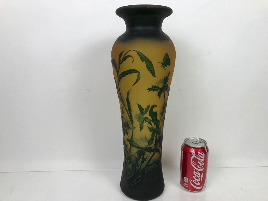 Emile Gallé Art Glass Vase - Expert To Review Authenticity [Photo 8]