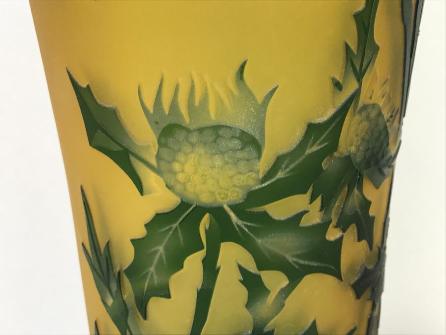 Emile Gallé Art Glass Vase - Expert To Review Authenticity [Photo 6]