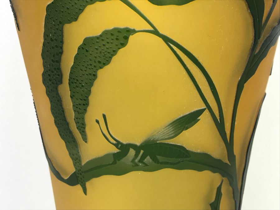 Emile Gallé Art Glass Vase - Expert To Review Authenticity [Photo 4]