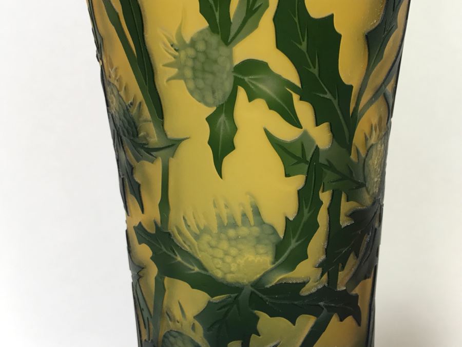 Emile Gallé Art Glass Vase - Expert To Review Authenticity [Photo 13]
