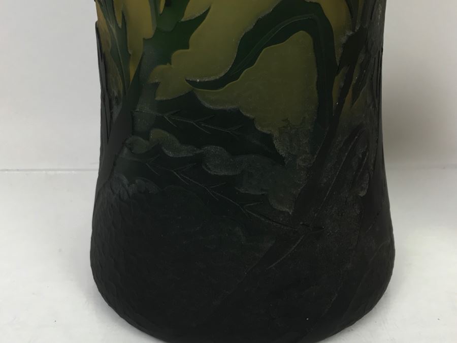 Emile Gallé Art Glass Vase - Expert To Review Authenticity [Photo 7]