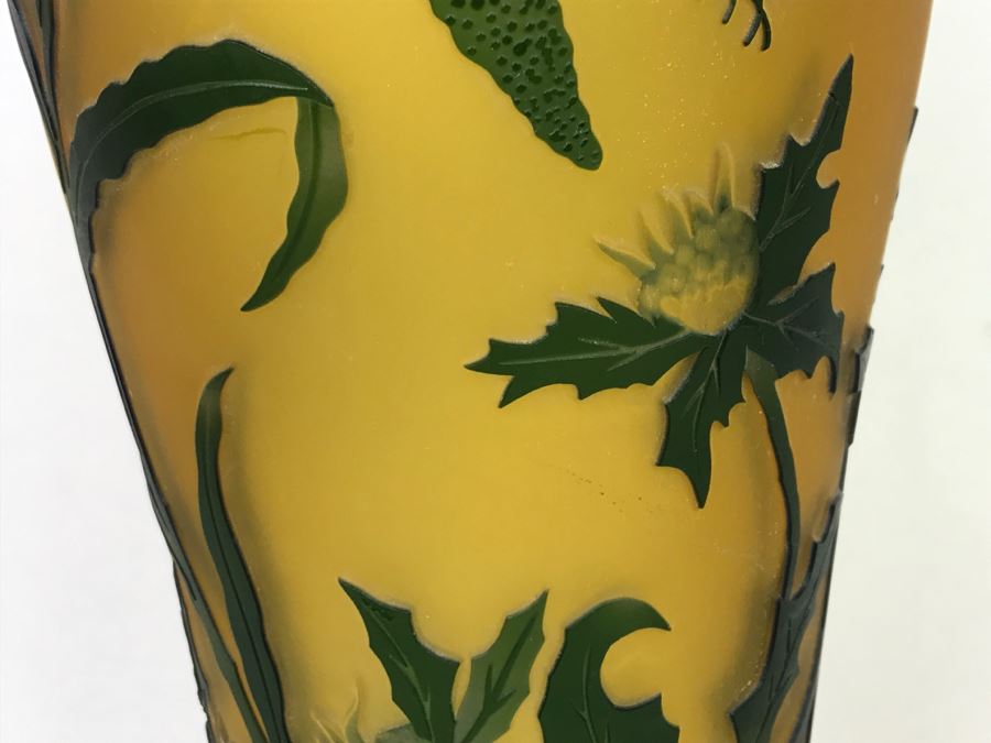 Emile Gallé Art Glass Vase - Expert To Review Authenticity [Photo 12]