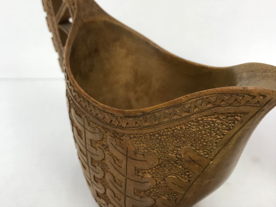 Carved Wooden Cup From Yugoslavia [Photo 7]