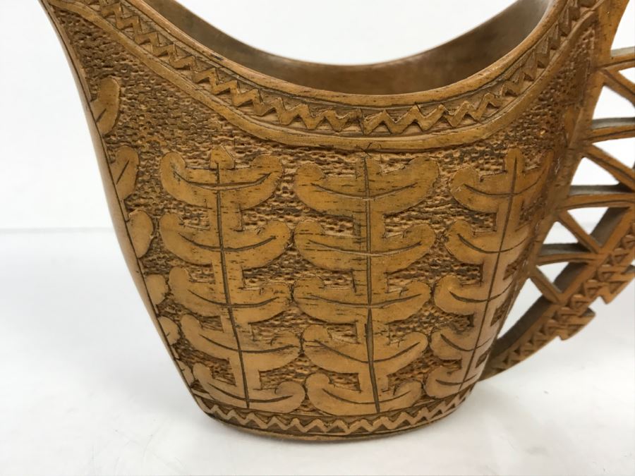Carved Wooden Cup From Yugoslavia [Photo 3]