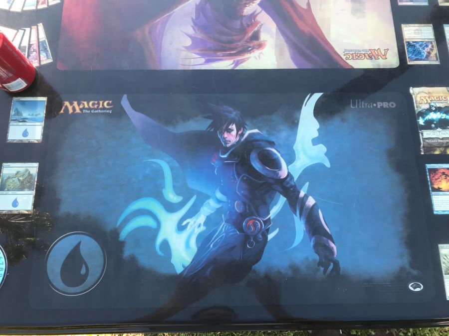 RARE Magic The Gathering Artifact Table Top Hand Made Limited Edition By Magazine Exchange Signed With Certificate On Underneath Of Table Table # 0011 Estimate $3,000 [Photo 36]