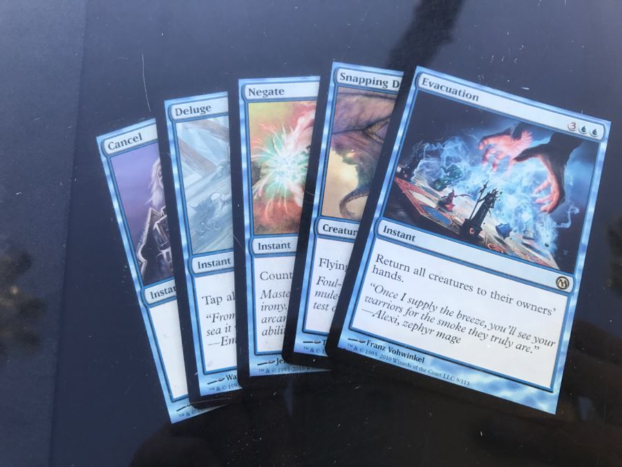 RARE Magic The Gathering Artifact Table Top Hand Made Limited Edition By Magazine Exchange Signed With Certificate On Underneath Of Table Table # 0011 Estimate $3,000 [Photo 41]