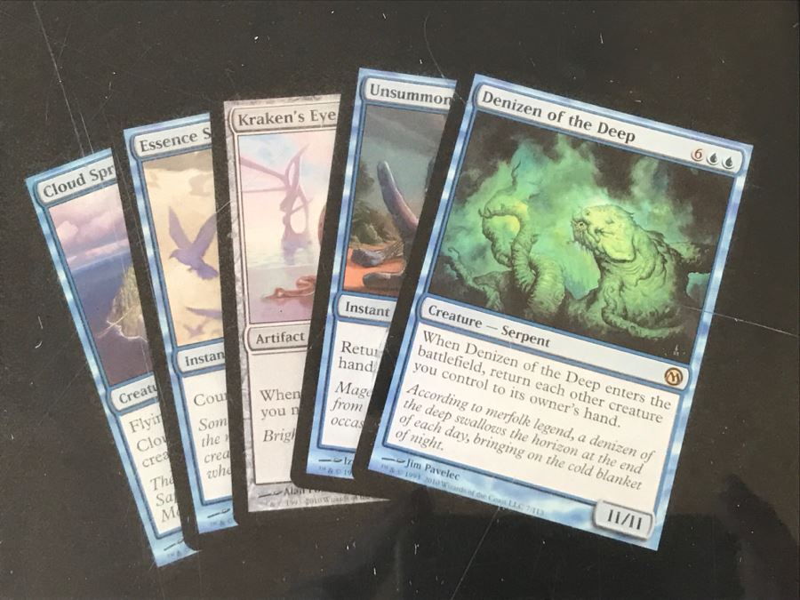 RARE Magic The Gathering Artifact Table Top Hand Made Limited Edition By Magazine Exchange Signed With Certificate On Underneath Of Table Table # 0011 Estimate $3,000 [Photo 8]