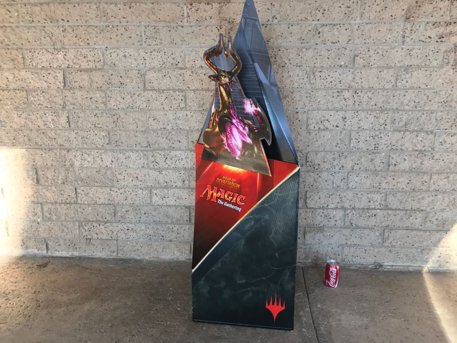 Magice The Gathering 3-D Cardboard Store Display Hour Of Devastation [Photo 10]