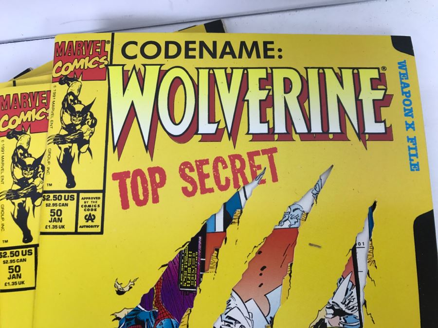 Collection Of (15) Marvel Comics Codename: Wolverine Top Secret #50 Each With Spider-Man 30th Anniversary Promotional Card Mint Condition [Photo 9]