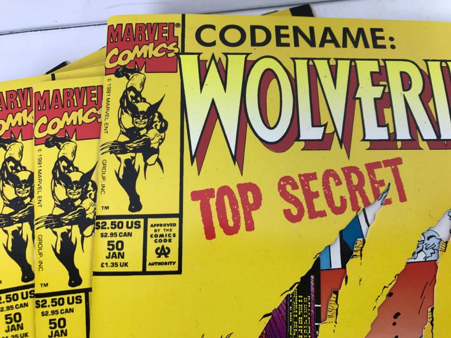 Collection Of (15) Marvel Comics Codename: Wolverine Top Secret #50 Each With Spider-Man 30th Anniversary Promotional Card Mint Condition [Photo 10]