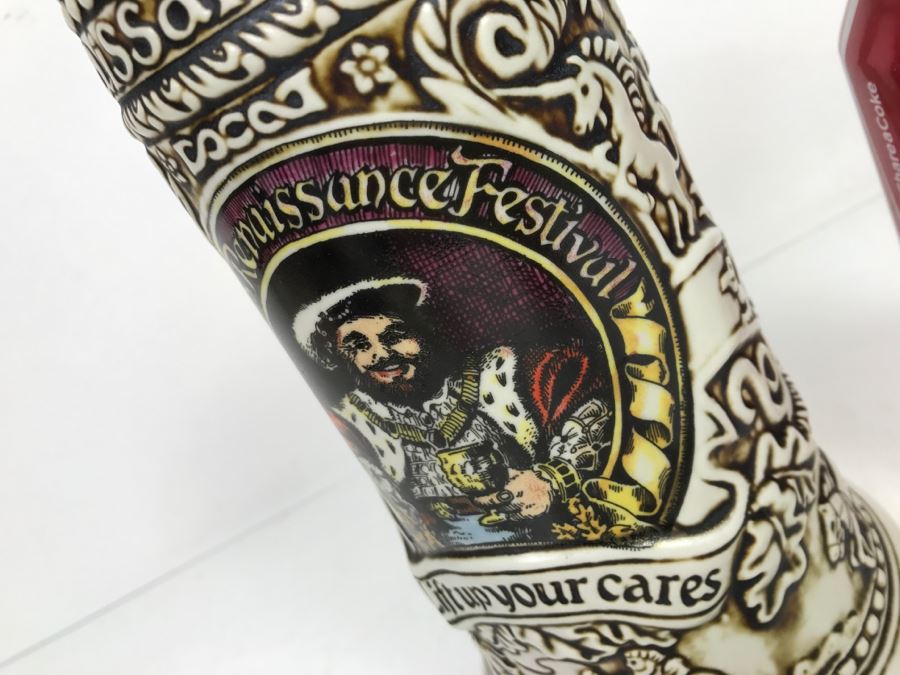 Texas Renaissance Festival Beer Stein By Ceramarte [Photo 4]