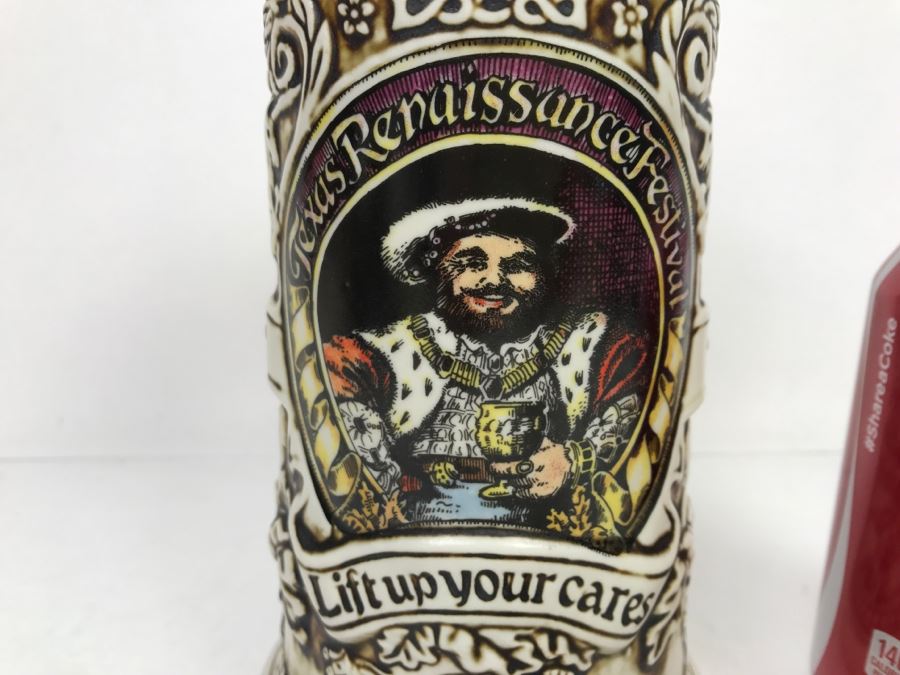 Texas Renaissance Festival Beer Stein By Ceramarte [Photo 2]
